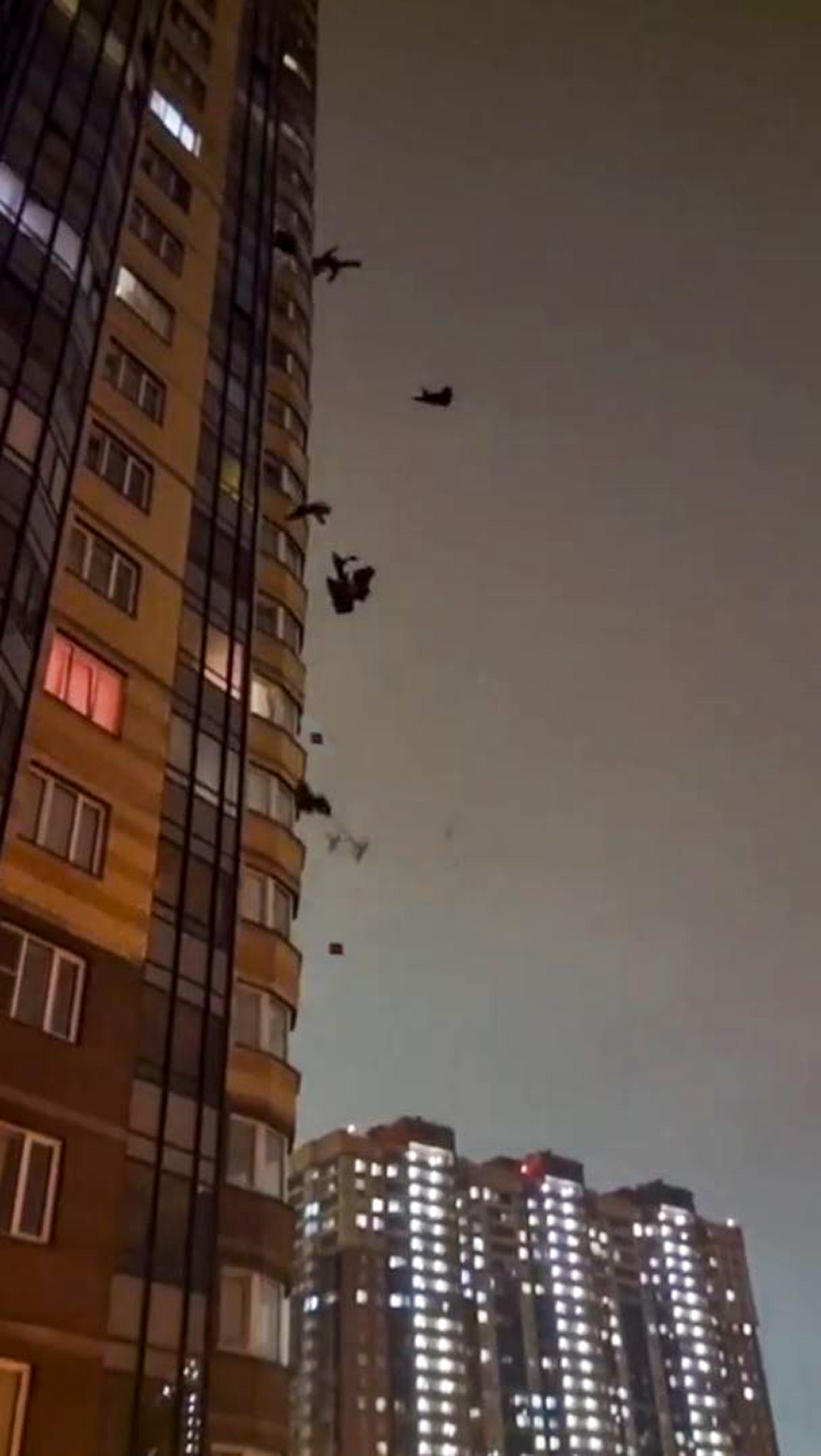 REMOVAL SLAM - Man Hurls Furniture Out Of 18th-Floor Tower Block Window - Article cover image