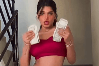 SLAP DANCE  - Indian Influencer Who Hit Groper Finally Posts Sexy Video - Article cover image