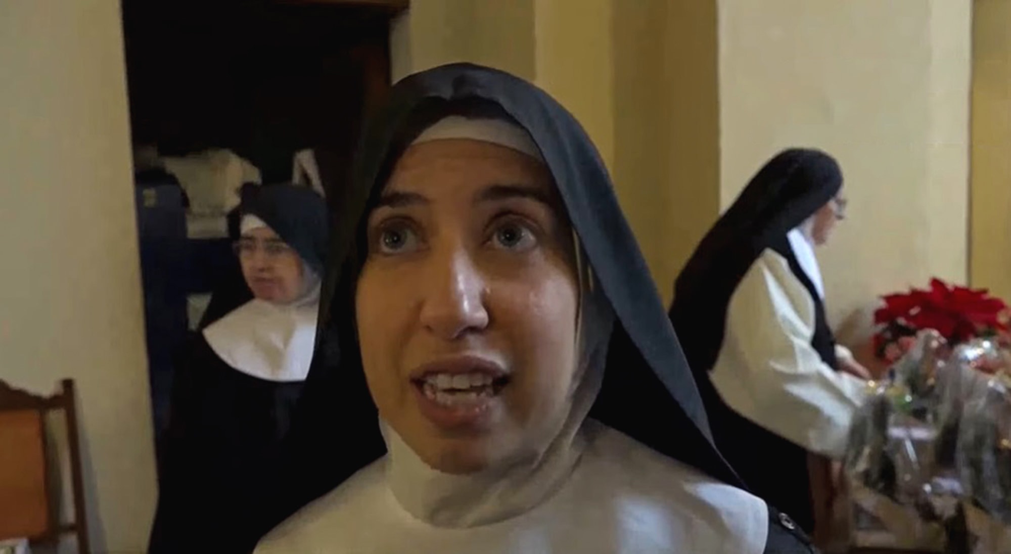 NUNS ON THE RUN - Blue Nuns Flee Abbey Amid Row Over Brewing Prosecco - Article cover image