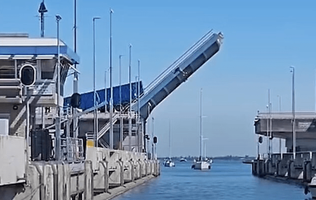 A BRIDGE TOO ARGGGHHH - Drivers Left Dangling On Drawbridge - Article cover image