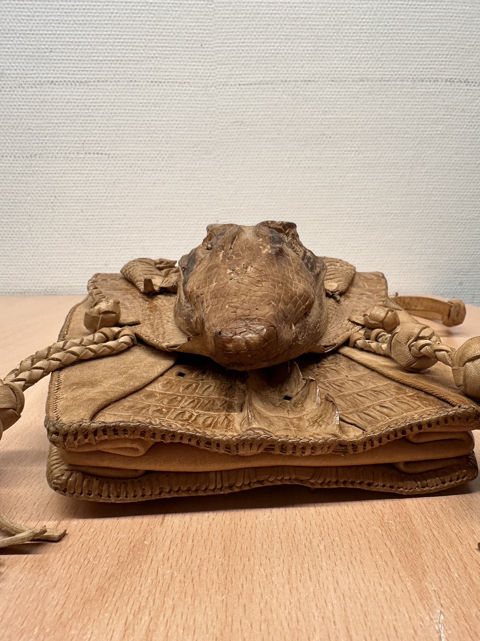 CROCCY HORROR - Croc's Head Used For Handbag Flap - Article cover image