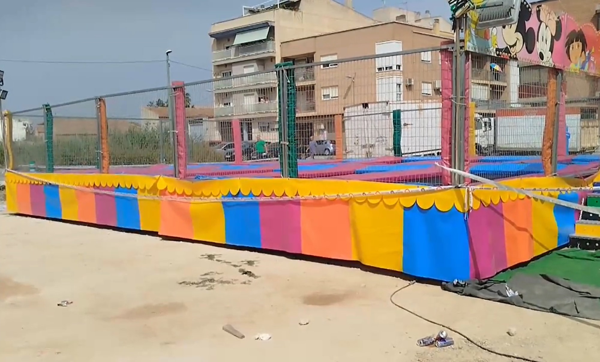 FAIRGROUND TRAMPOLINE HORROR - Two-Year-Old Dies From Massive Electric Shock - Article cover image