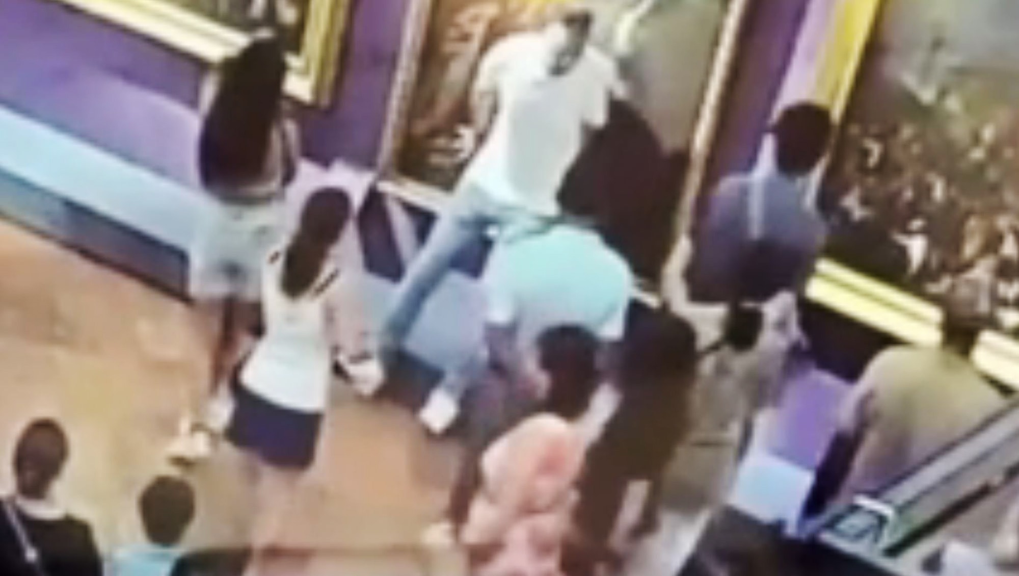 THAT'S TORN IT - Photo Snapping Tourist Rips Through Priceless Masterpiece Painting - Article cover image