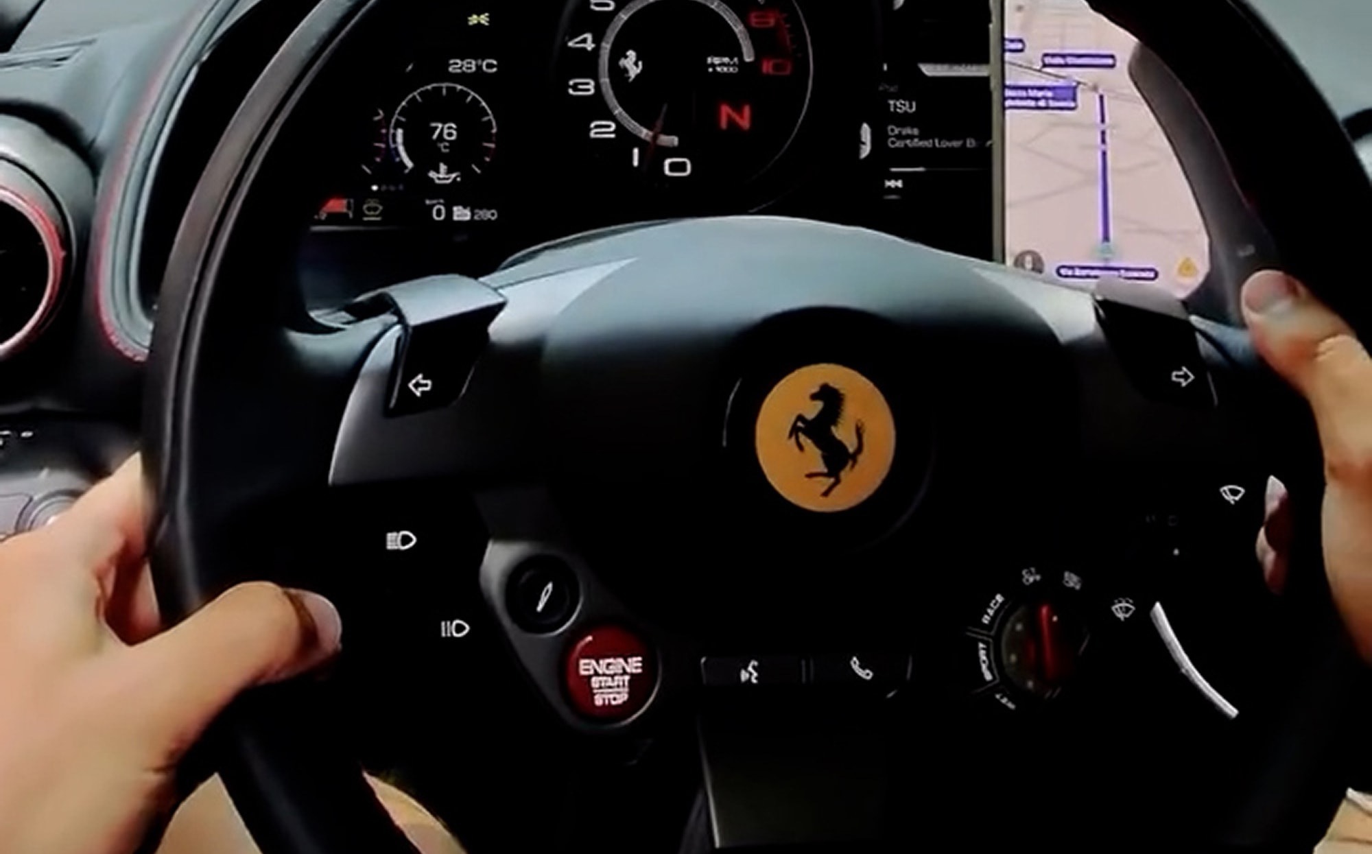 MAMMA MIA β Italian Cops Stop Speeding Ferrari Supercar To Admire Engine Instead Of Handing Out Fine - Article cover image