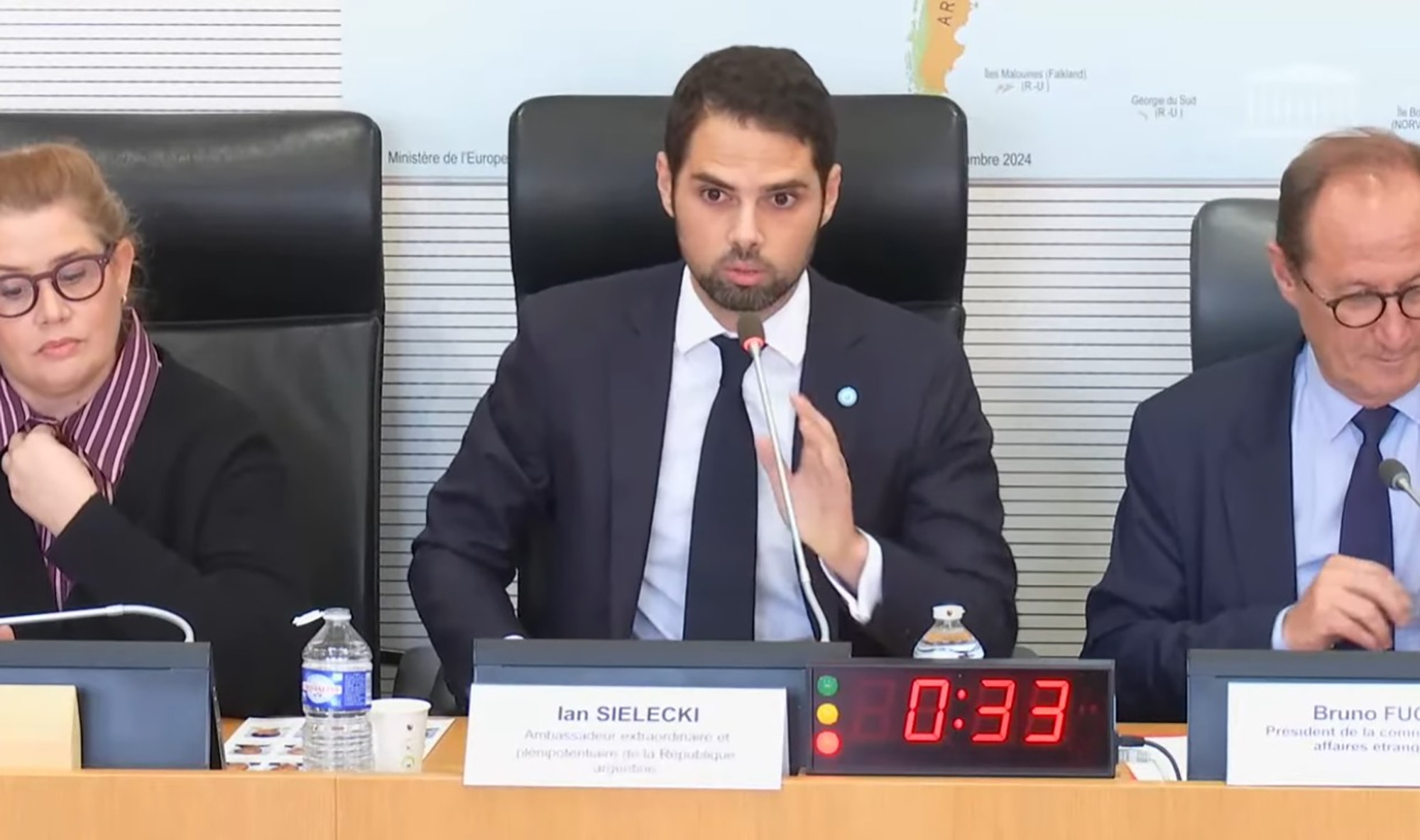 French Forced To Cover Map In Parliament Showing Falkland Islands As British After Argentine Ambassador Complains - Article cover image