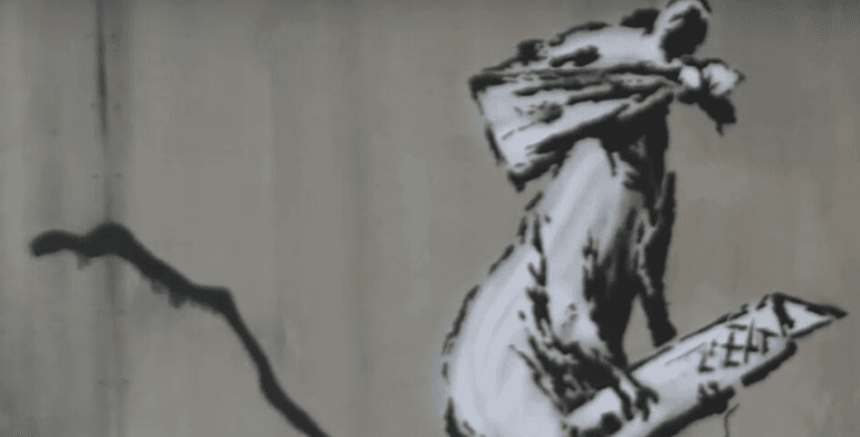 Artist Who Used Angle Grinder To Steal Banksy Insists He's Innocent After Claiming Banksy Was His Partner In Crime