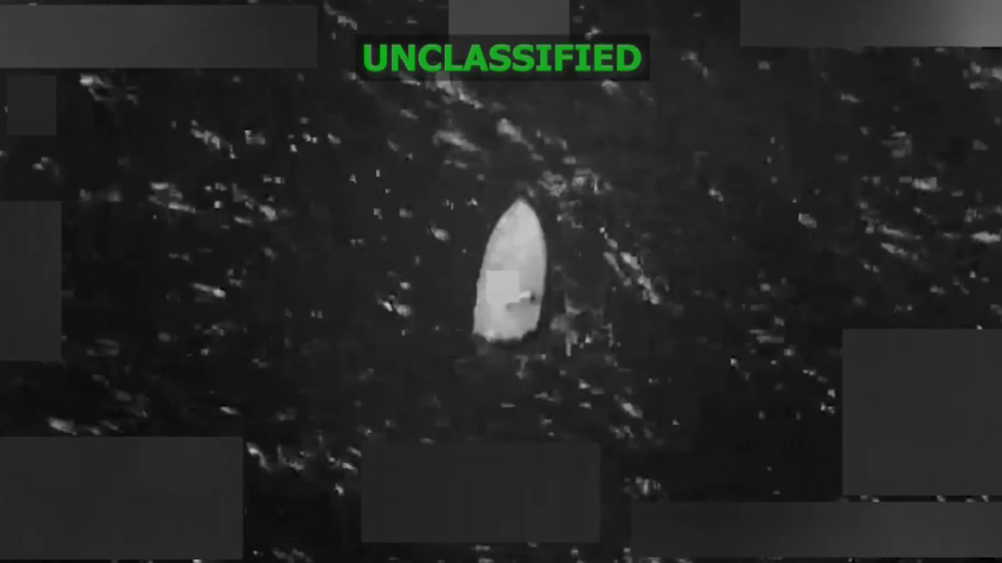 Moment US Hits Boat It Says Was Carrying 'Six Male Narco-Terrorists' - Article cover image