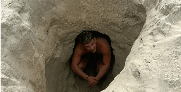 DUNE IN - 'I Thought I Was Going To Die', Says Brit Buried On Beach - Article cover image