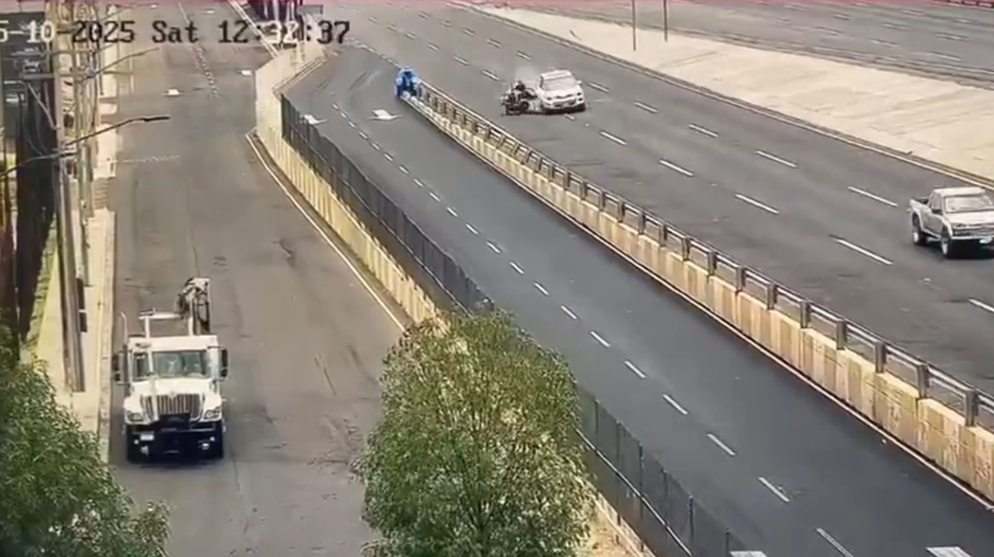 THROTTLE JUSTICE - Vigilante Driver Rams Armed Thieves On Motorcycle On Motorway - Article cover image