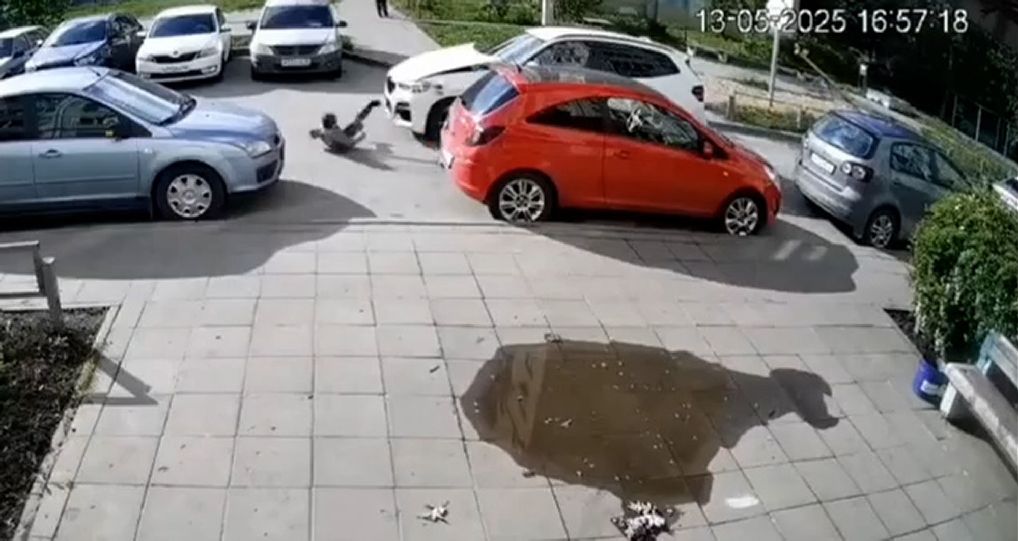 IRON MAN - BMW Bent Out Of Shape In Collision With Boy, 7, Who Walks Away - Article cover image