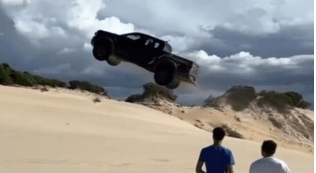 AIRHEAD – Pickup Soars Over Buggy in Dune Stunt Gone Wrong - Article cover image