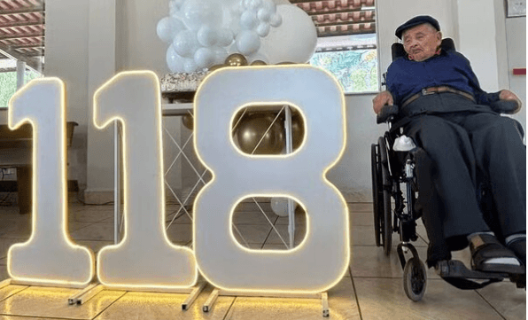 OLDIN' ON - Miner Who Claims He's World's Oldest Man Says Prayer Helped Him Get To 118 - Article cover image