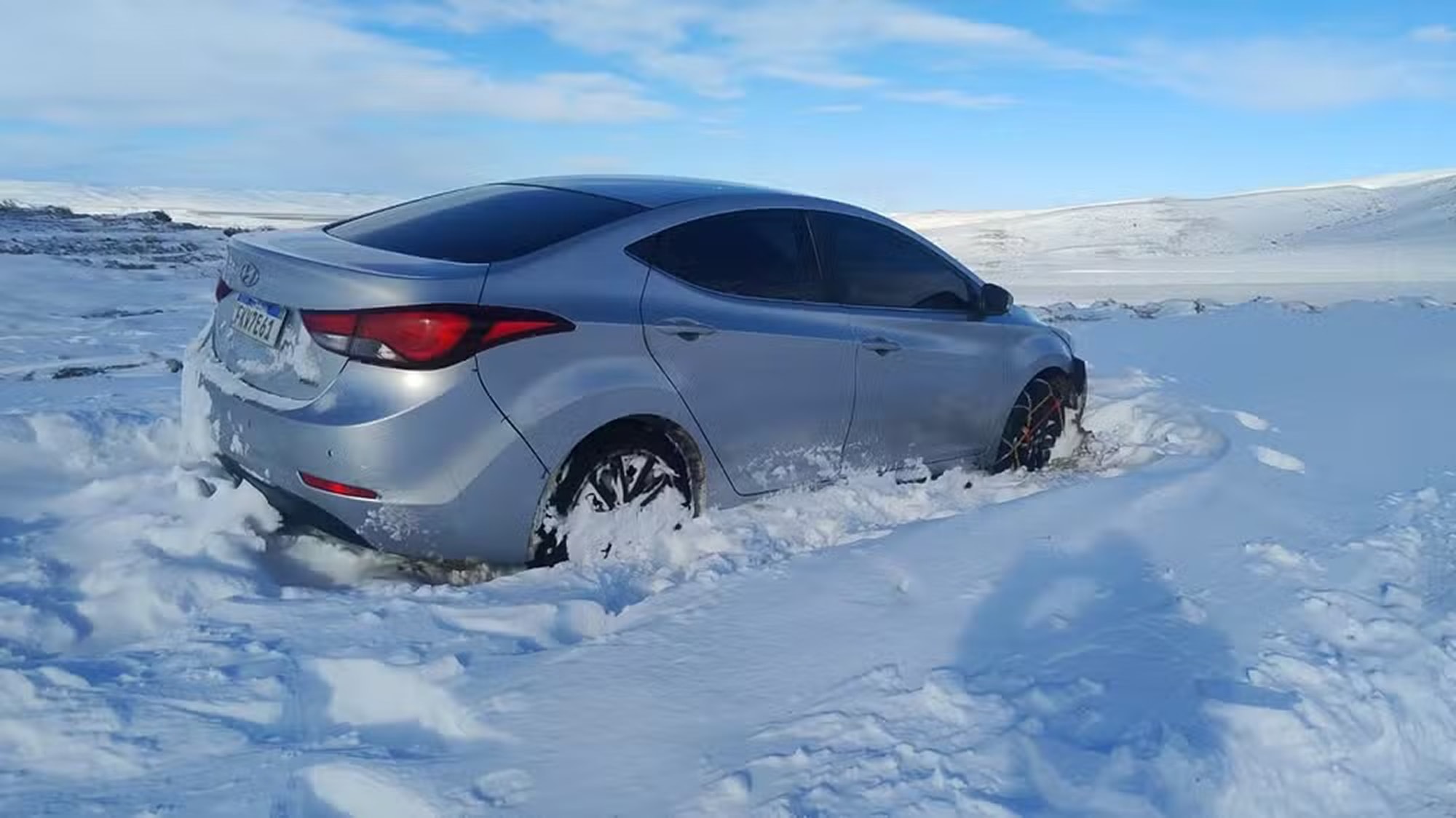 SNOW WAY BACK - SatNav Strands Driver In Deadly Antarctic Landscape - Article cover image