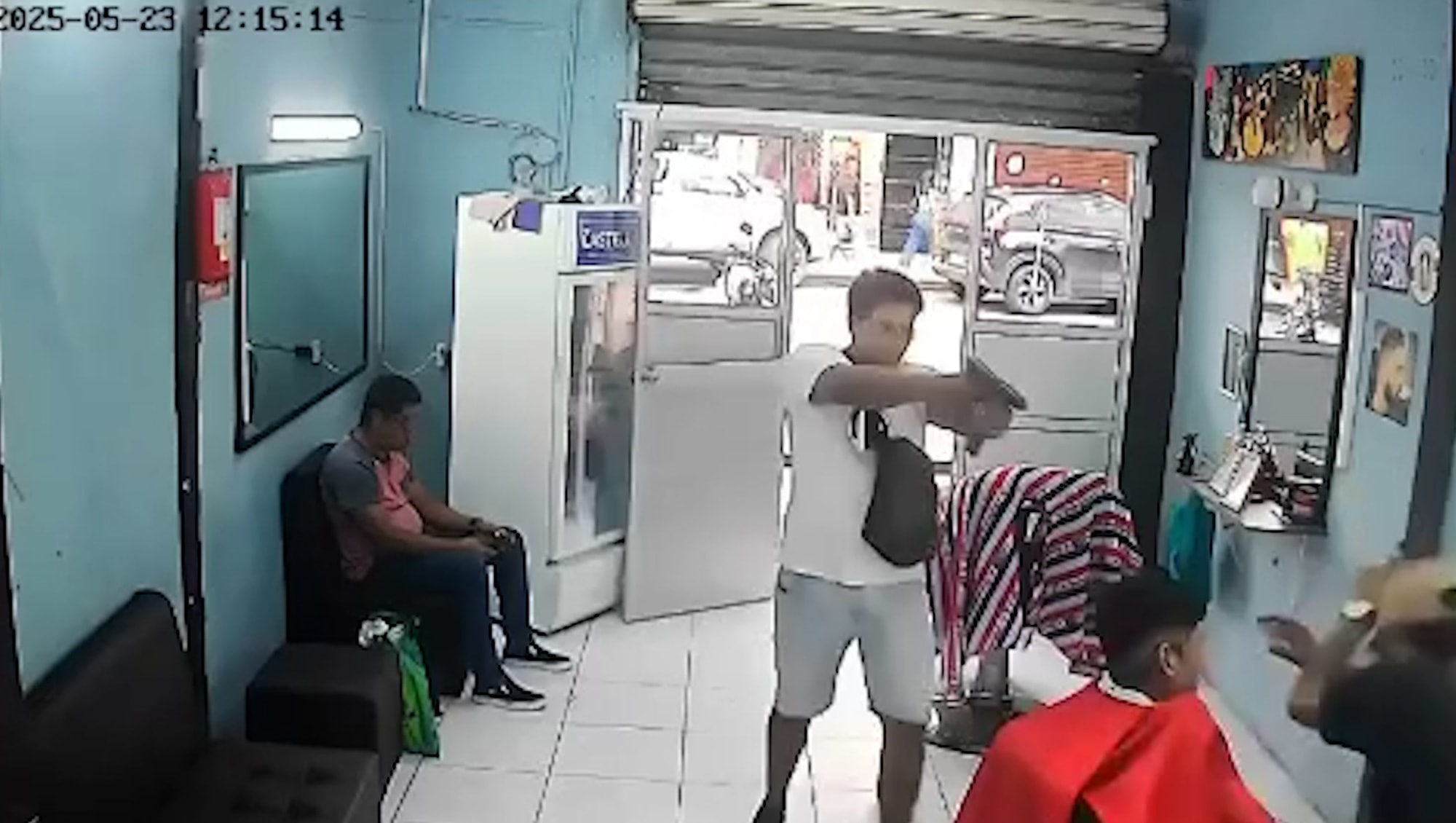 CLOSE SHAVE - Barber Who Refused to Pay Crime Gang Escapes Execution After Gun Jams - Article cover image