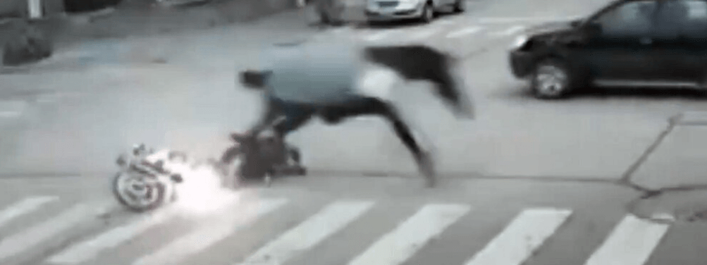 SADDLE SORE - Biker Decked By Horse In Bizarre Traffic Shunt - Article cover image