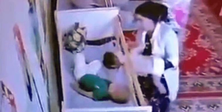 TOT HANGING HORROR - Left Alone Two-Year-Old Choked To Death By Nursery Cot Bars - Article cover image